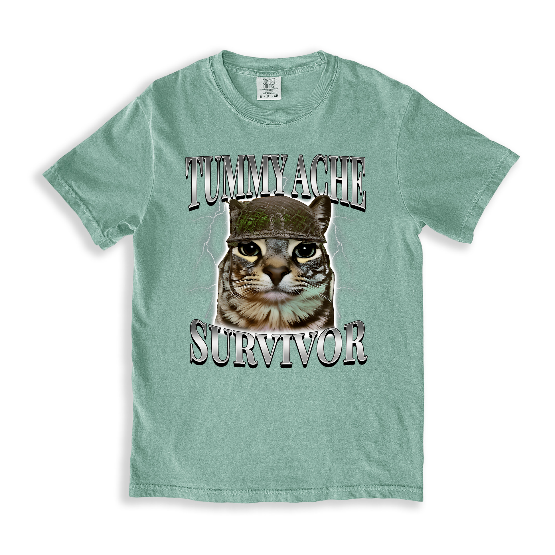 Tummy Ache Survivor T-shirt - Bay