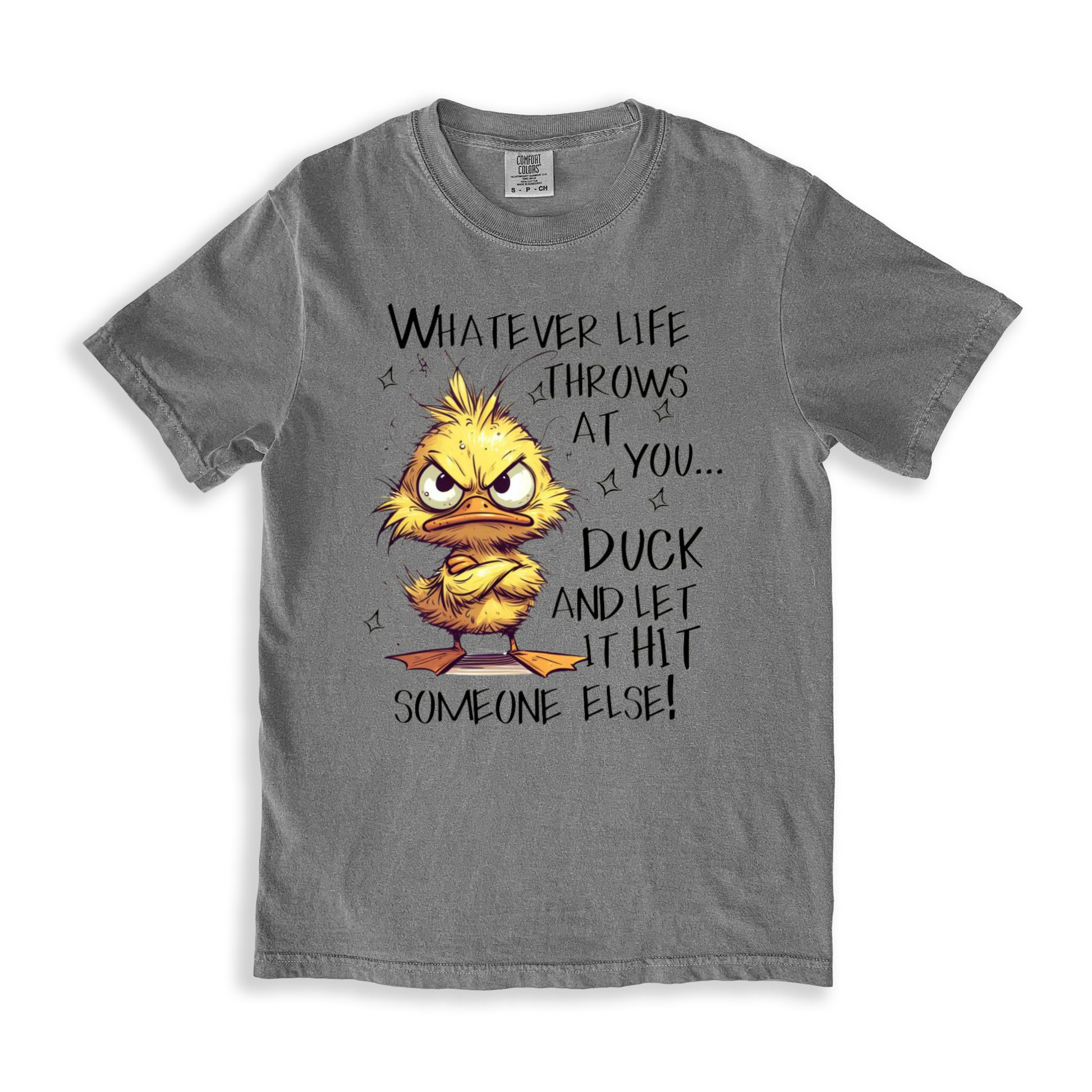 Whatever Lide Throws At You T-shirt - Grey