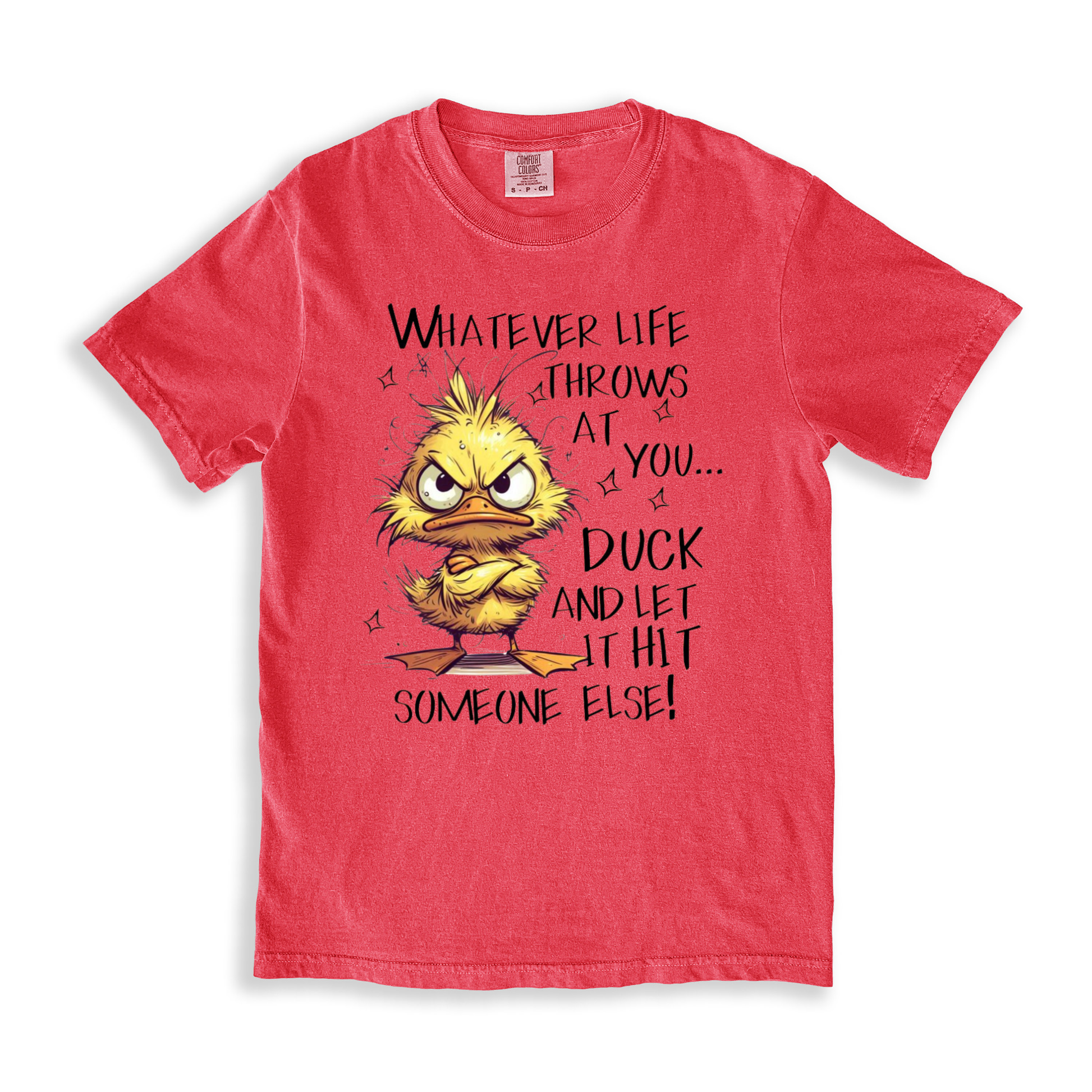 Whatever Lide Throws At You T-shirt - Watermelon