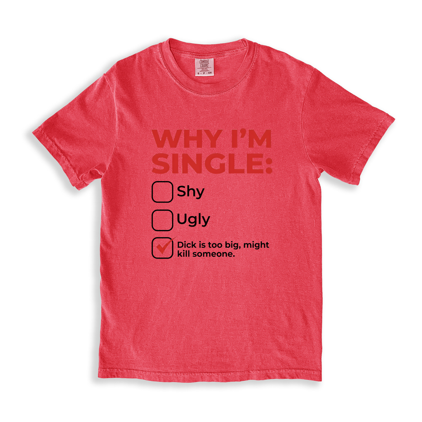 Why Im Single T-Shirt - Watermelon