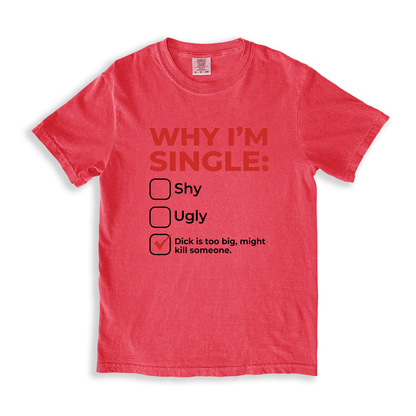 Why Im Single T-Shirt - Watermelon