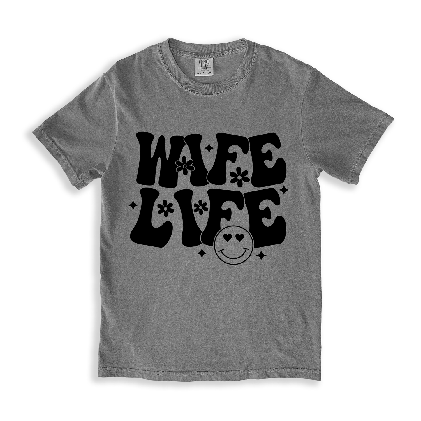 Wife Life T-shirt - Grey