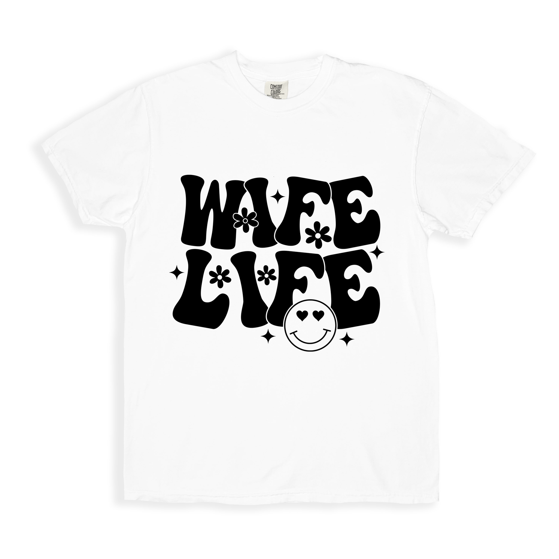 Wife Life T-shirt - White