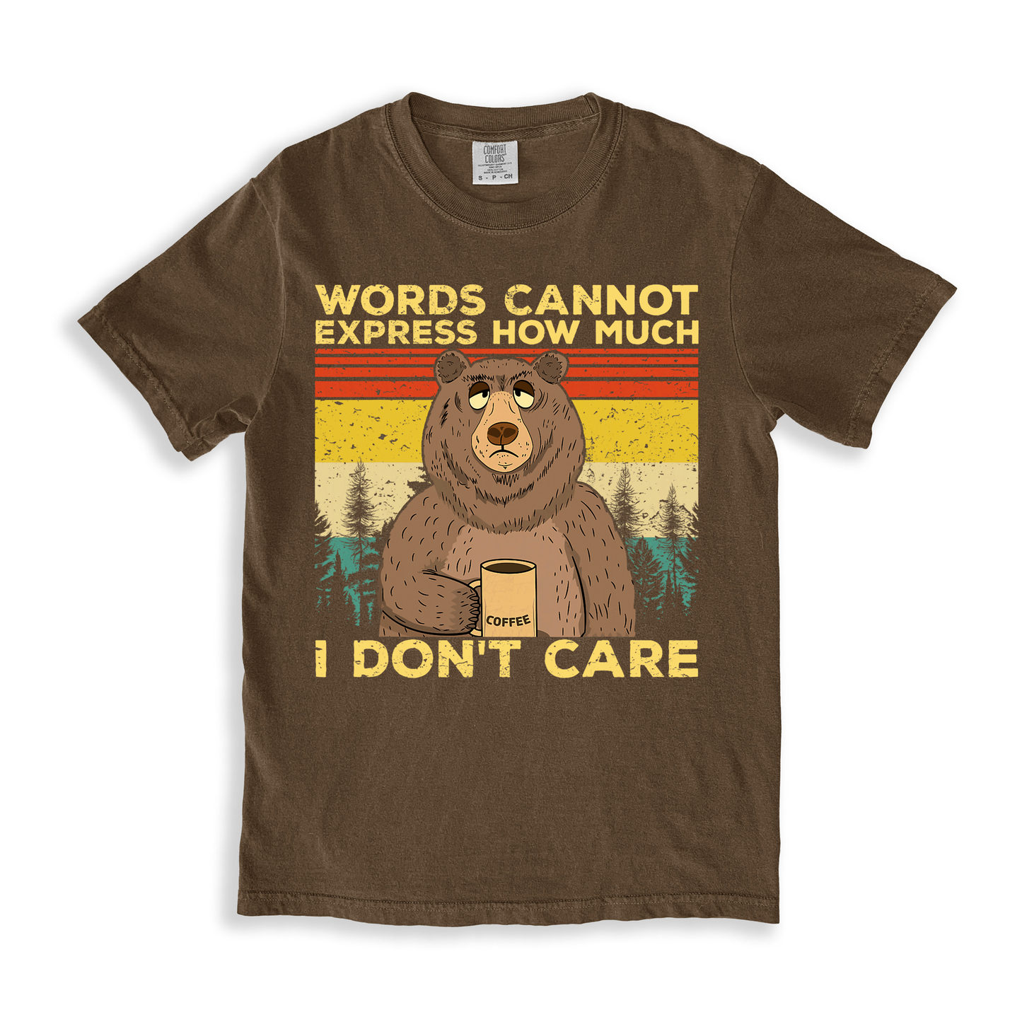 Words Cannot Express How Much I Don't Care T-shirt