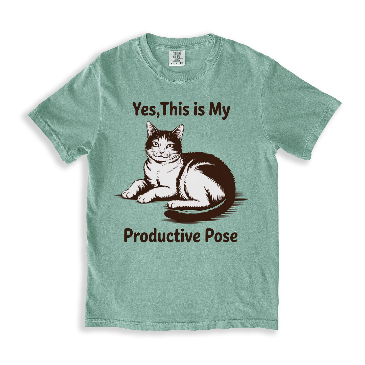 Yes, This Is My Productive Pose T-shirt - Bay