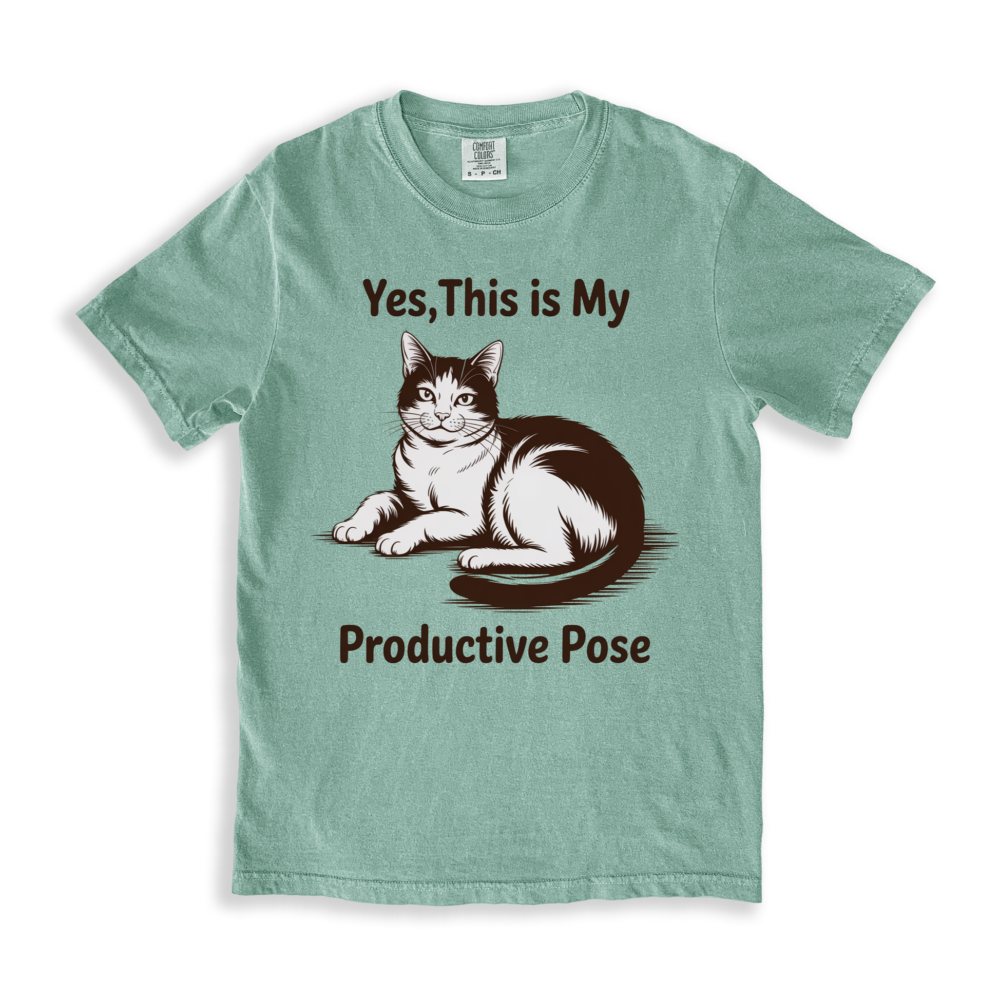 Yes, This Is My Productive Pose T-shirt - Bay