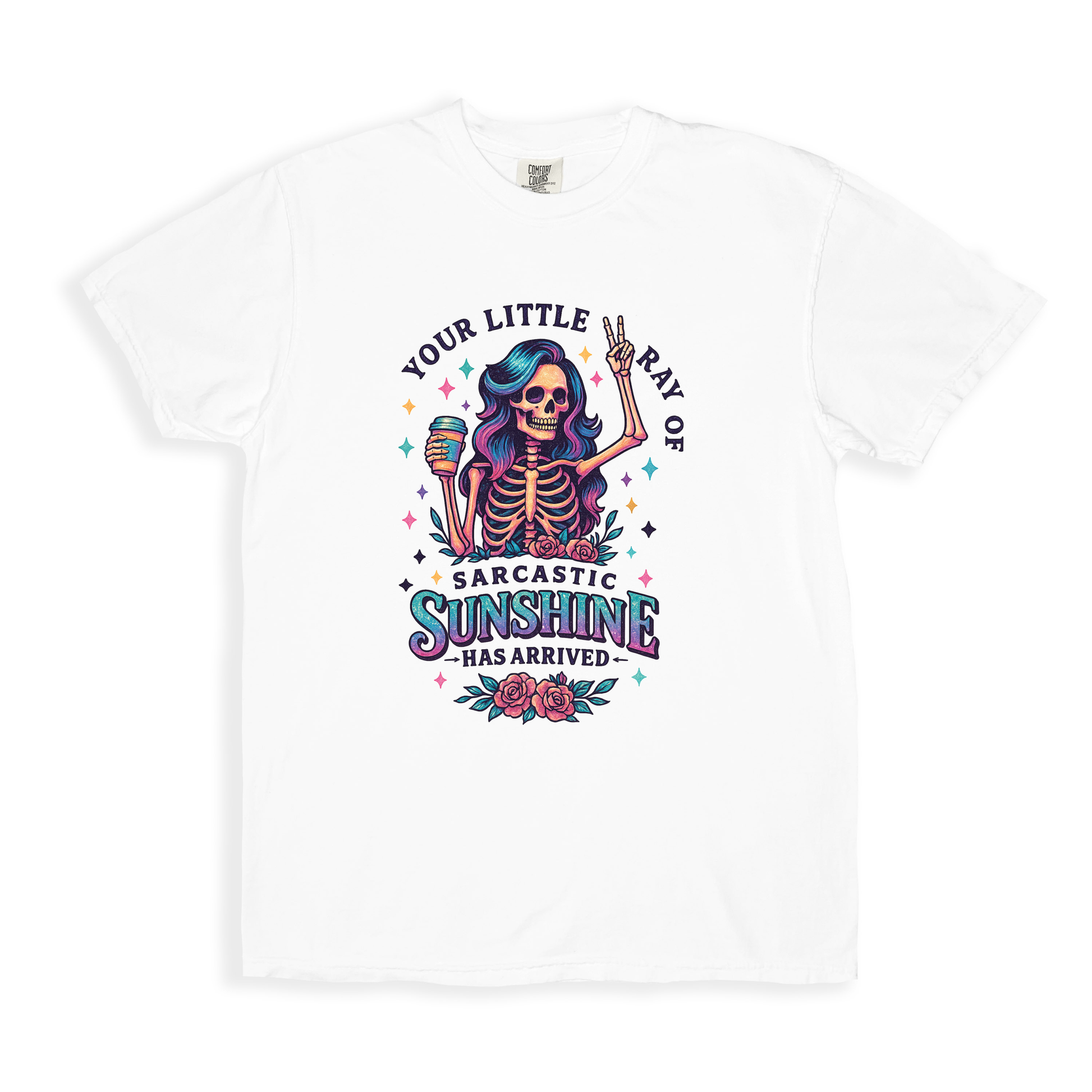 Your Little Ray Of Sunshine T-shirt - White