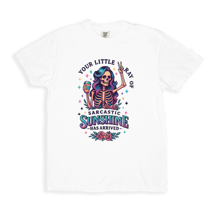 Your Little Ray Of Sunshine T-shirt - White